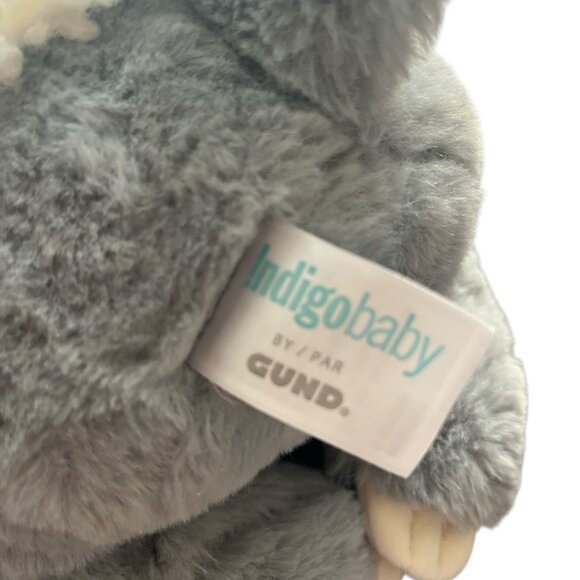 INDIGO BABY BY GUND Plush Sloth with Remove\able Jacket Embroidered Face - Picture 6 of 9